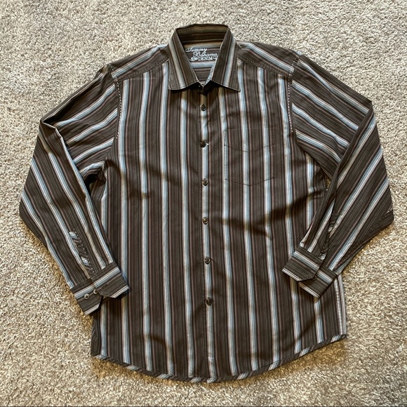 Tommy Bahama Denim Mens Cotton Button 